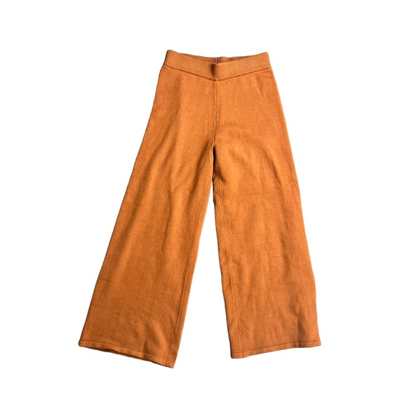 Sugar lips Dallas Cropped Straight Leg Sweater Pants SZ M - Picture 4 of 9